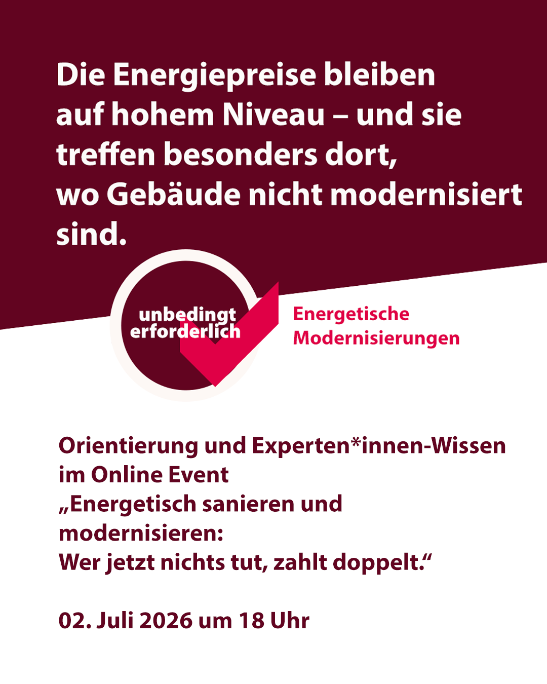 Energiepreise bleiben auf hohem Niveau