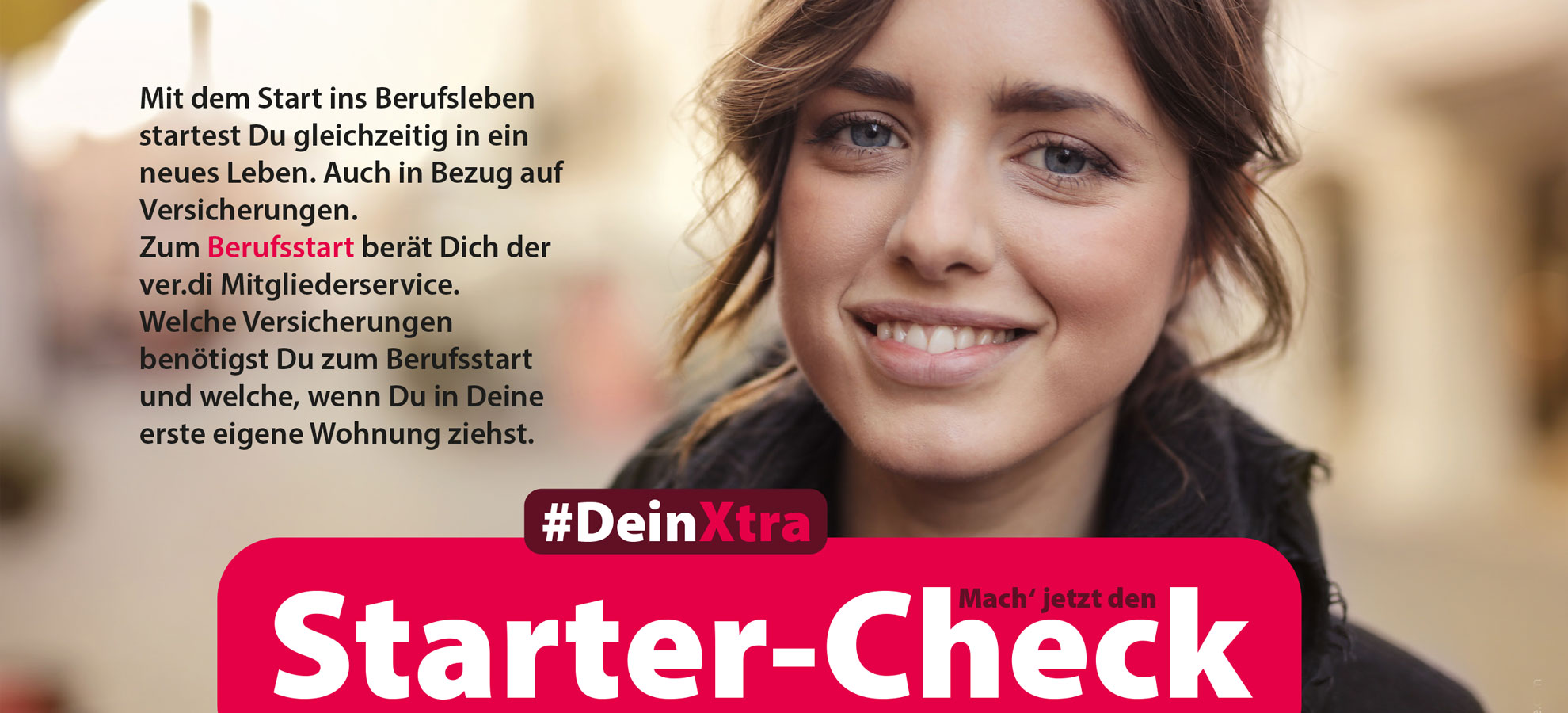 © AdobeStock: _olly Starter-Check: Zum Berufsstart berät Dich der ver.di Mitgliederservice, was Du jetzt brauchst. © AdobeStock: _olly