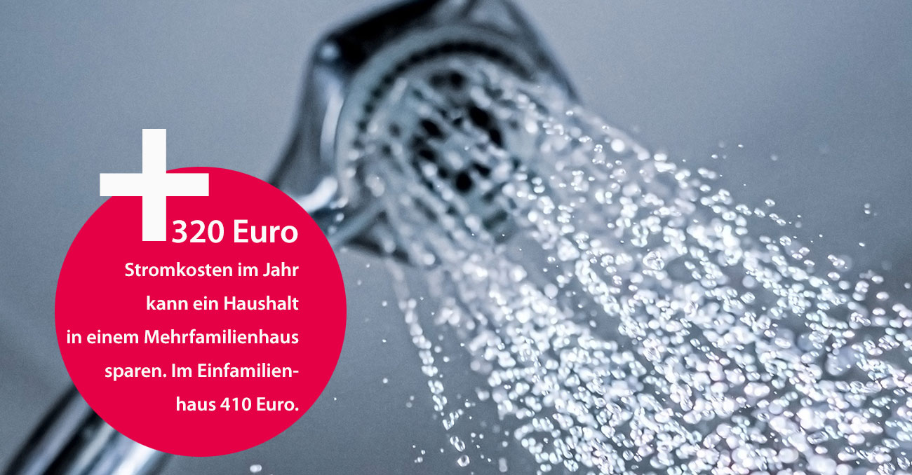 © AdobeStock: eshana_blue 320 Euro Stromkosten kann ein Haushalt in einem Mehrfamilienhaus sparen. Im Einfamilienhaus 410 Euro. © AdobeStock: eshana_blue